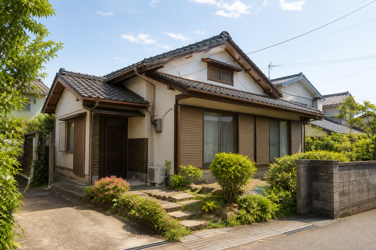 空き家相談のための日本家屋イメージ